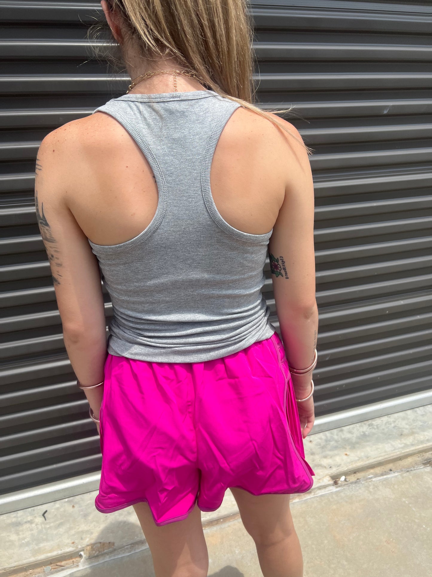 Grey tank