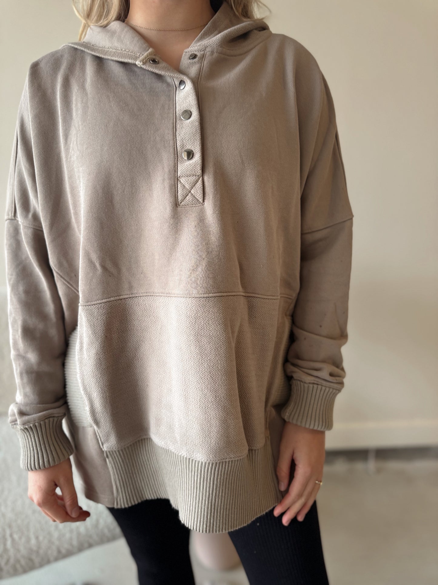 A step up oversized sweater