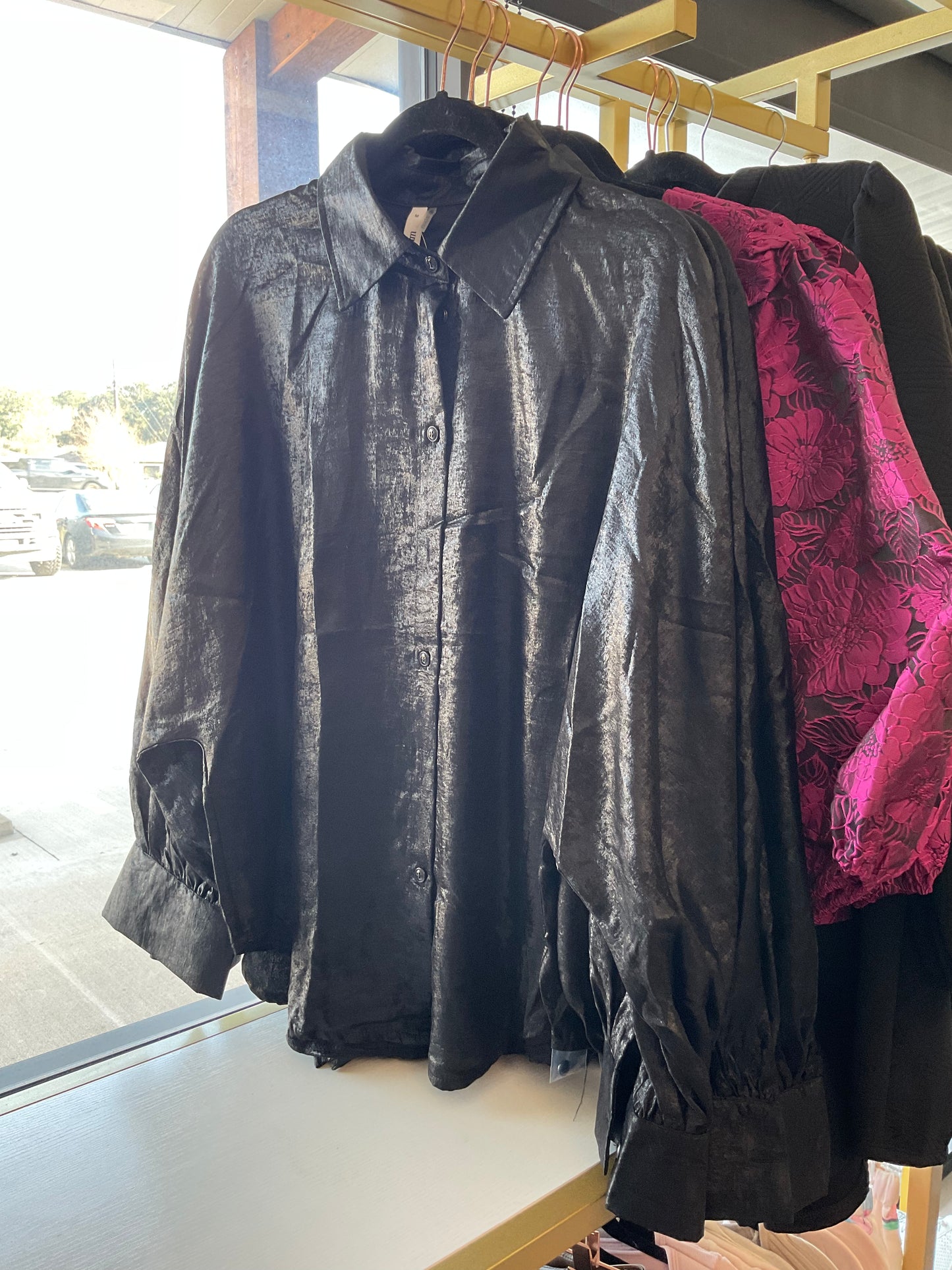 Black Long Sleeve Top