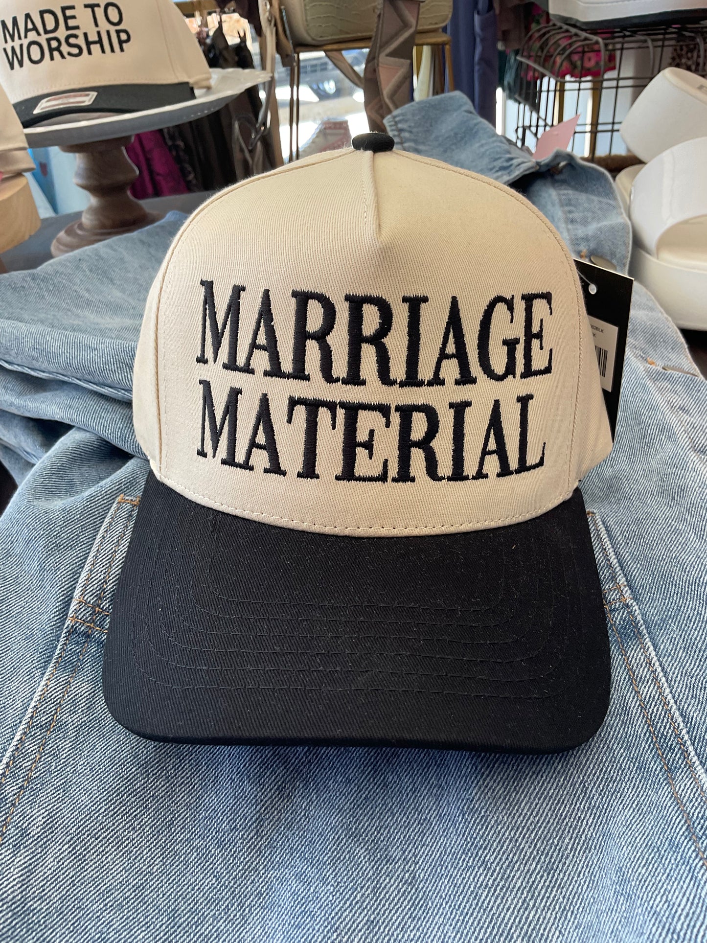 Marriage Material Trucker Hat
