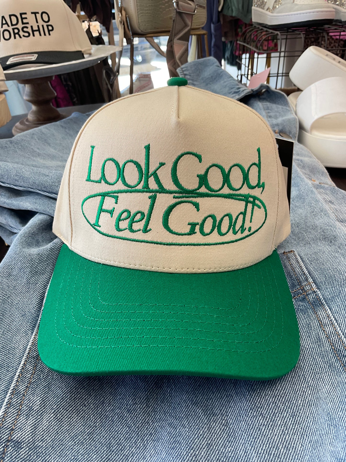 Look Good Feel Good Trucker Hat