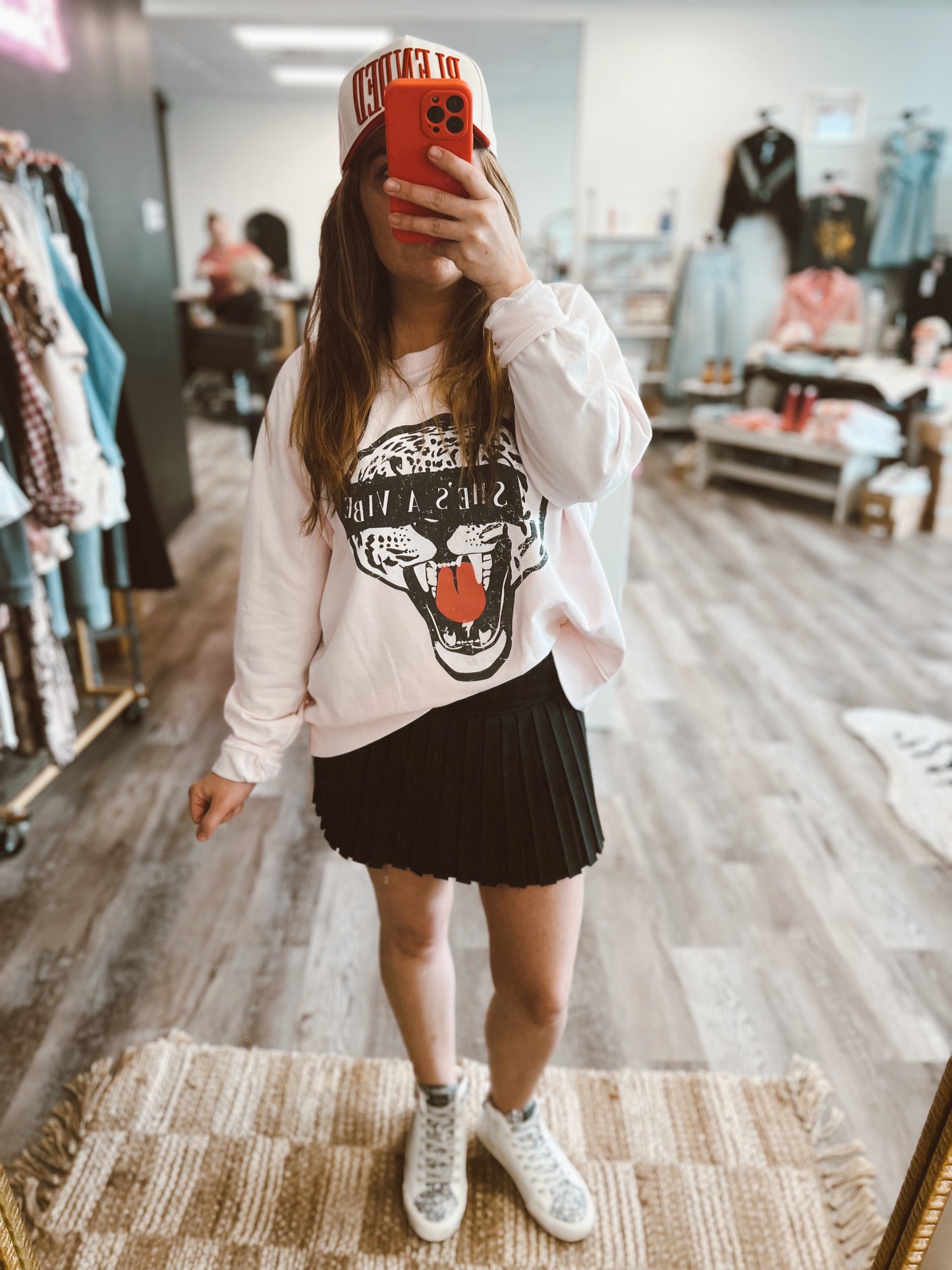 Sporty Girl Tennis Skirt