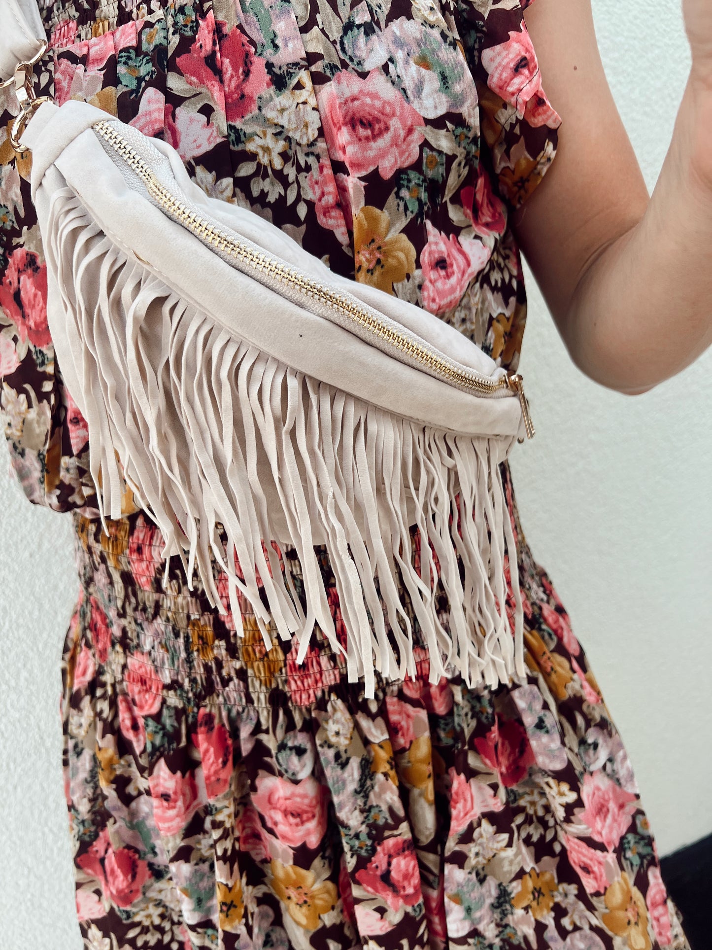 A Step Above Detachable Fringe Bumbag