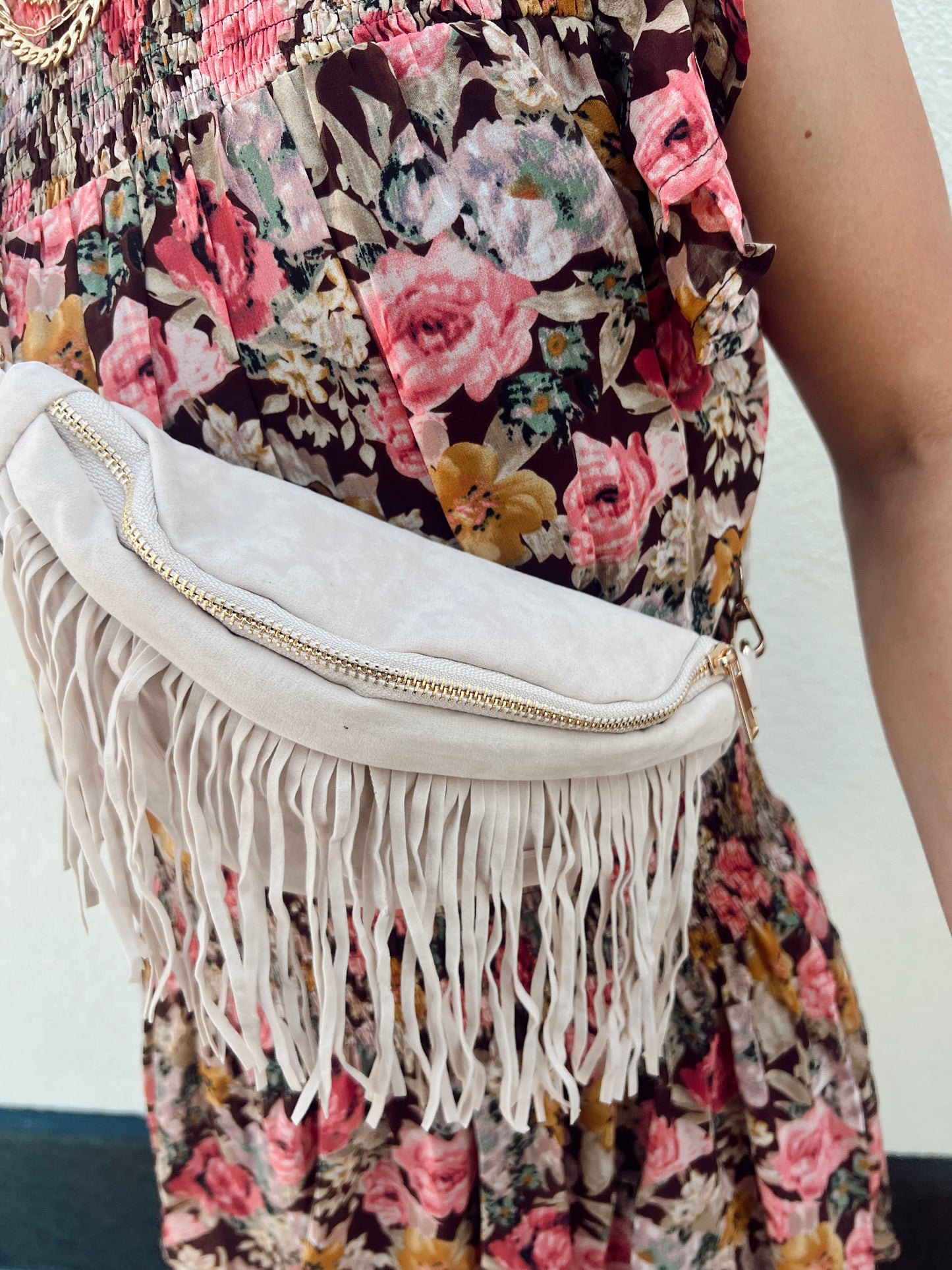 A Step Above Detachable Fringe Bumbag