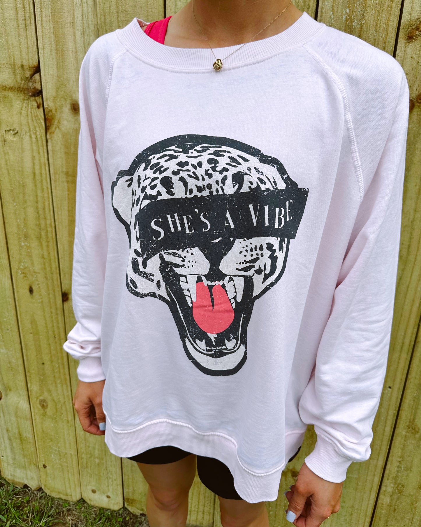 I’m the vibe pullover sweatshirt