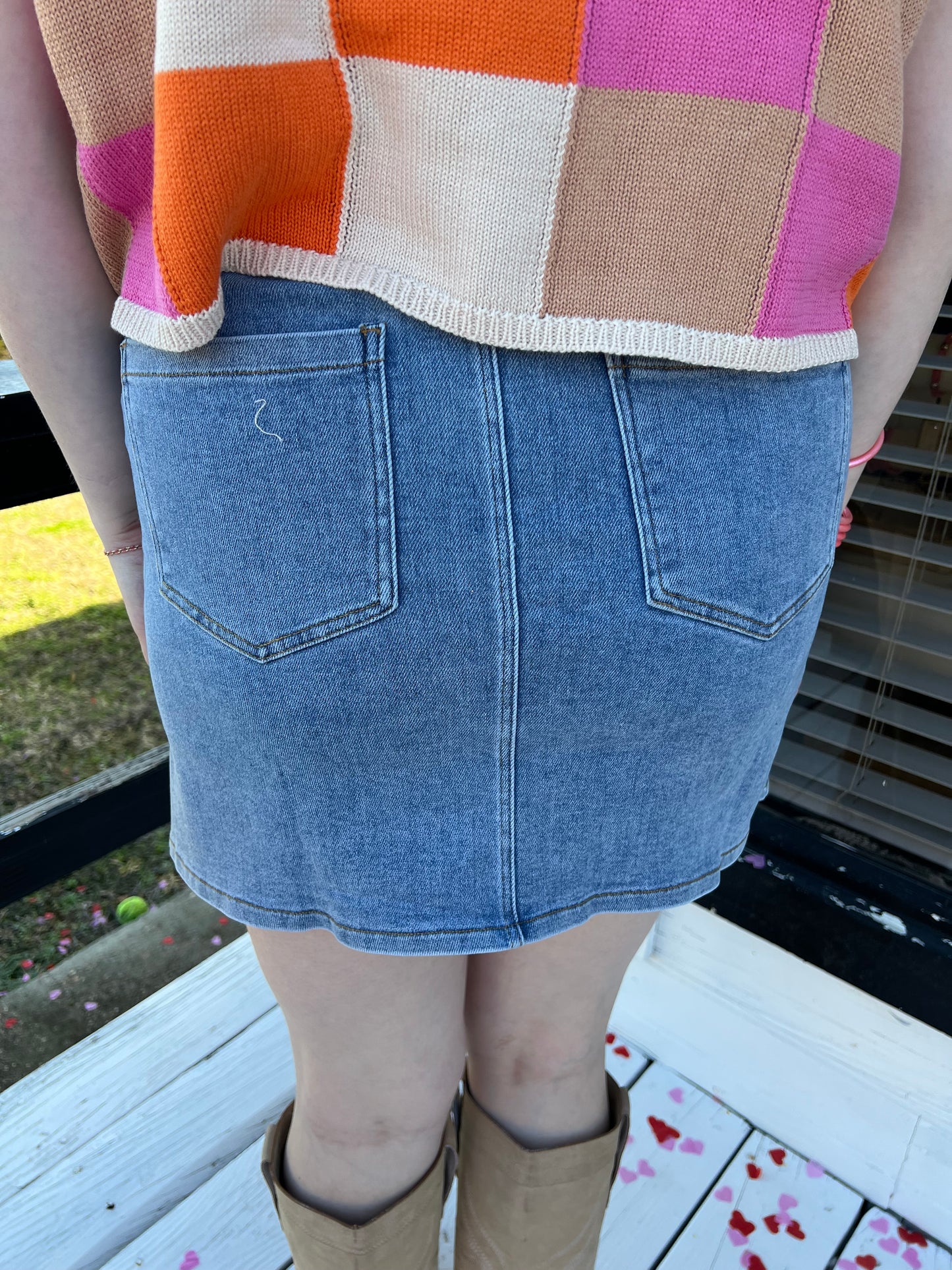 Denim Skirt