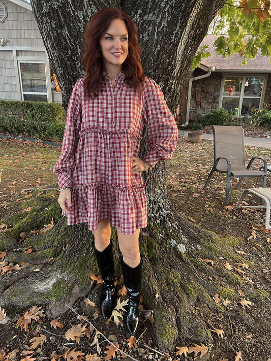 Plaid Girl Dress