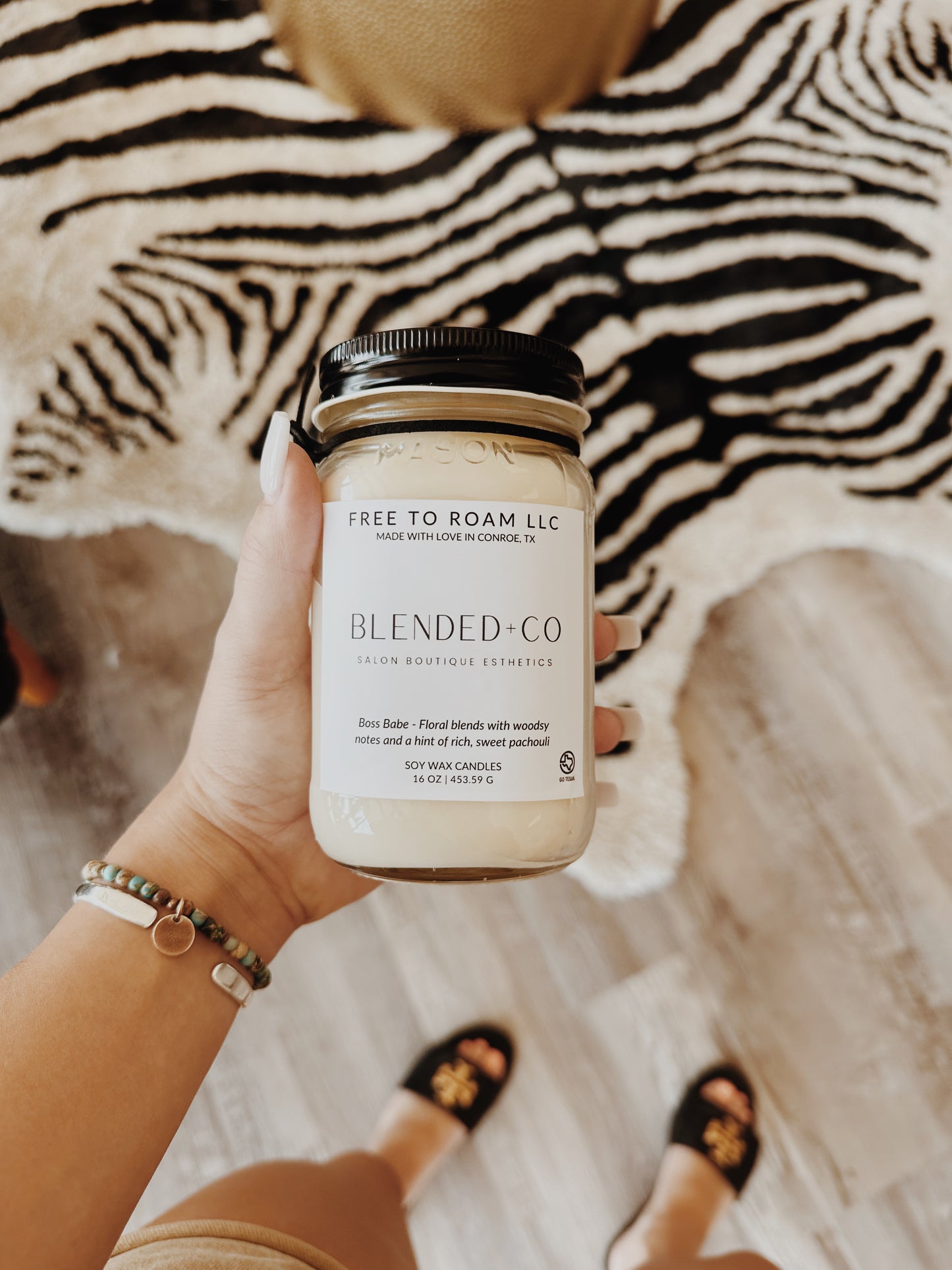 Boss Babe candle