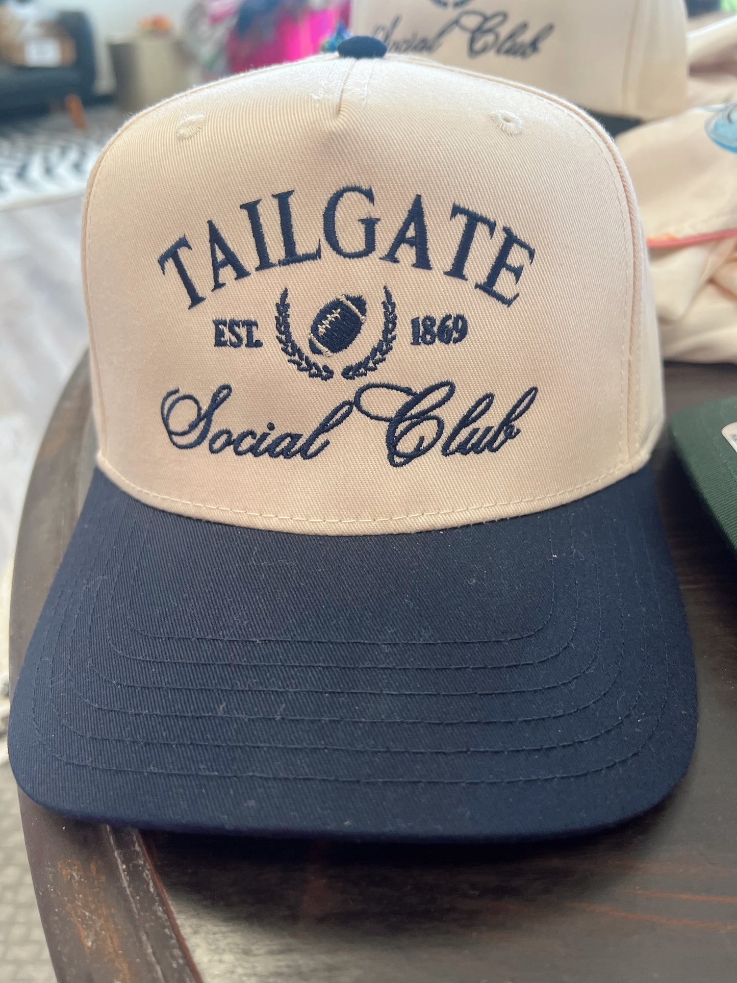 Tailgate Social Club Trucker Hat (navy)