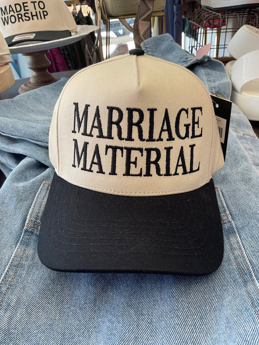 Marriage Material Trucker Hat