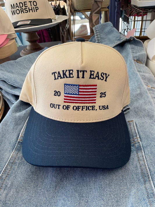 Take It Easy Trucker Hat