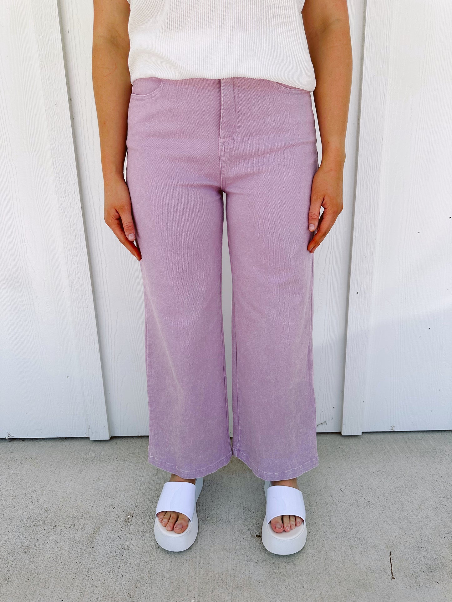 Purple days pants