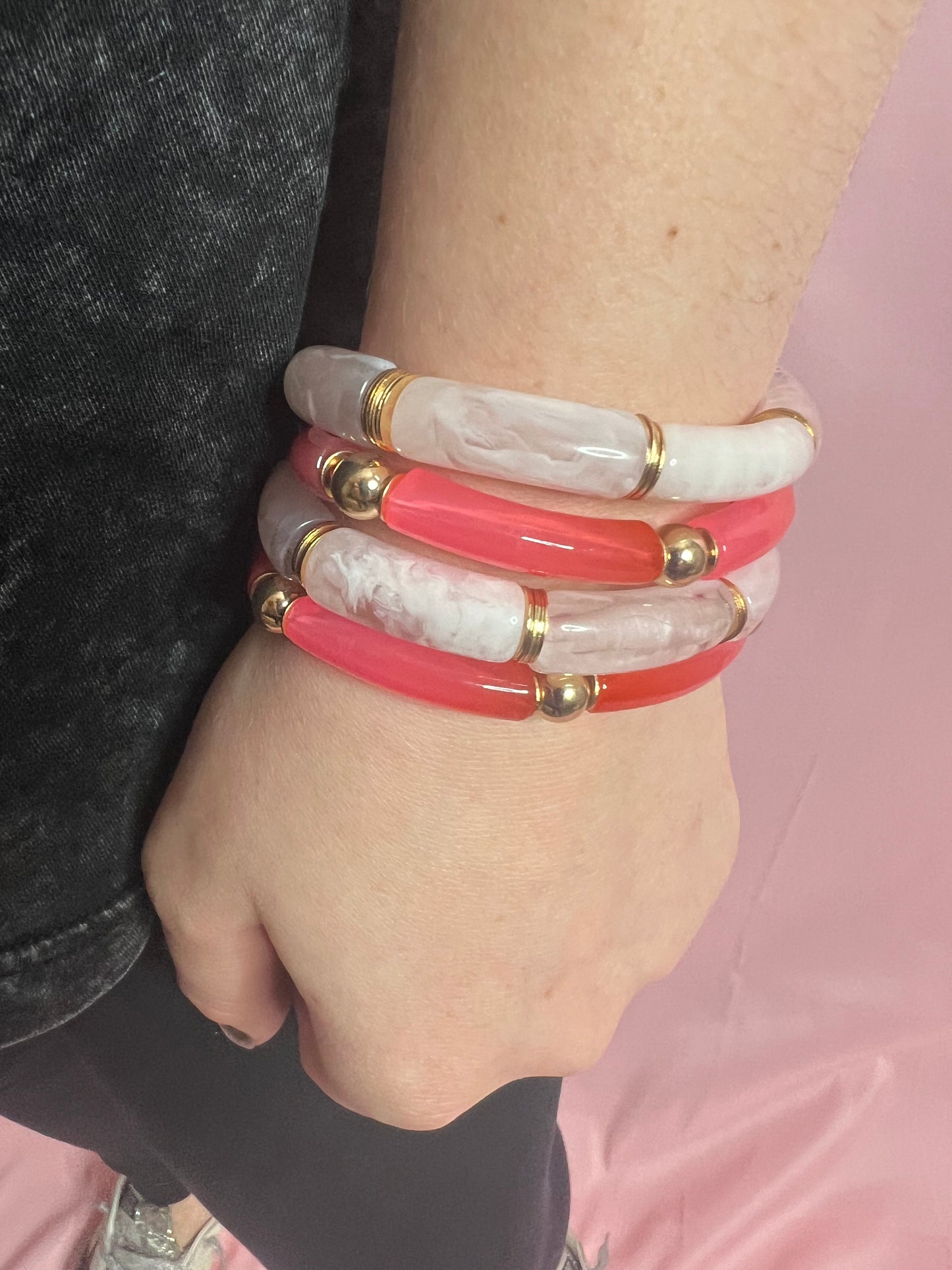 White marble bracelet