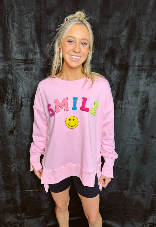 Just Smile crewneck