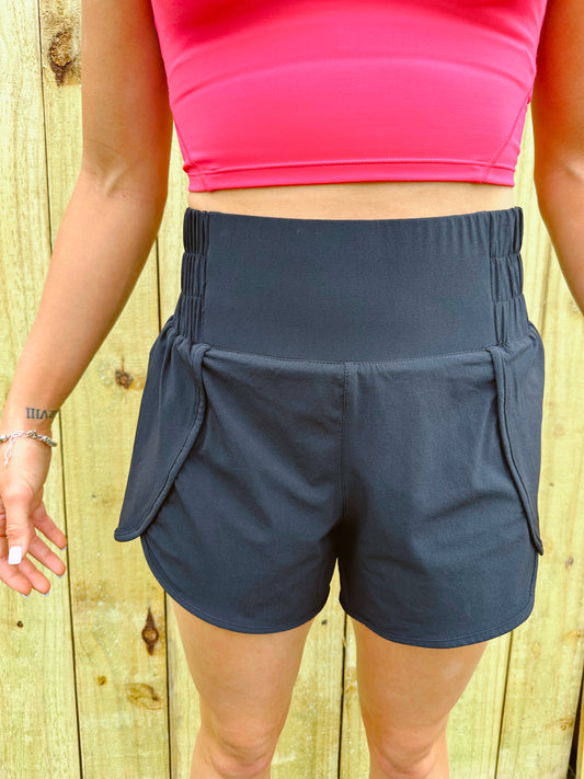 Let’s Run shorts (Black)