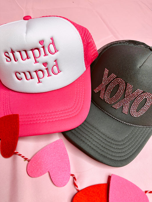 XOXO trucker hat