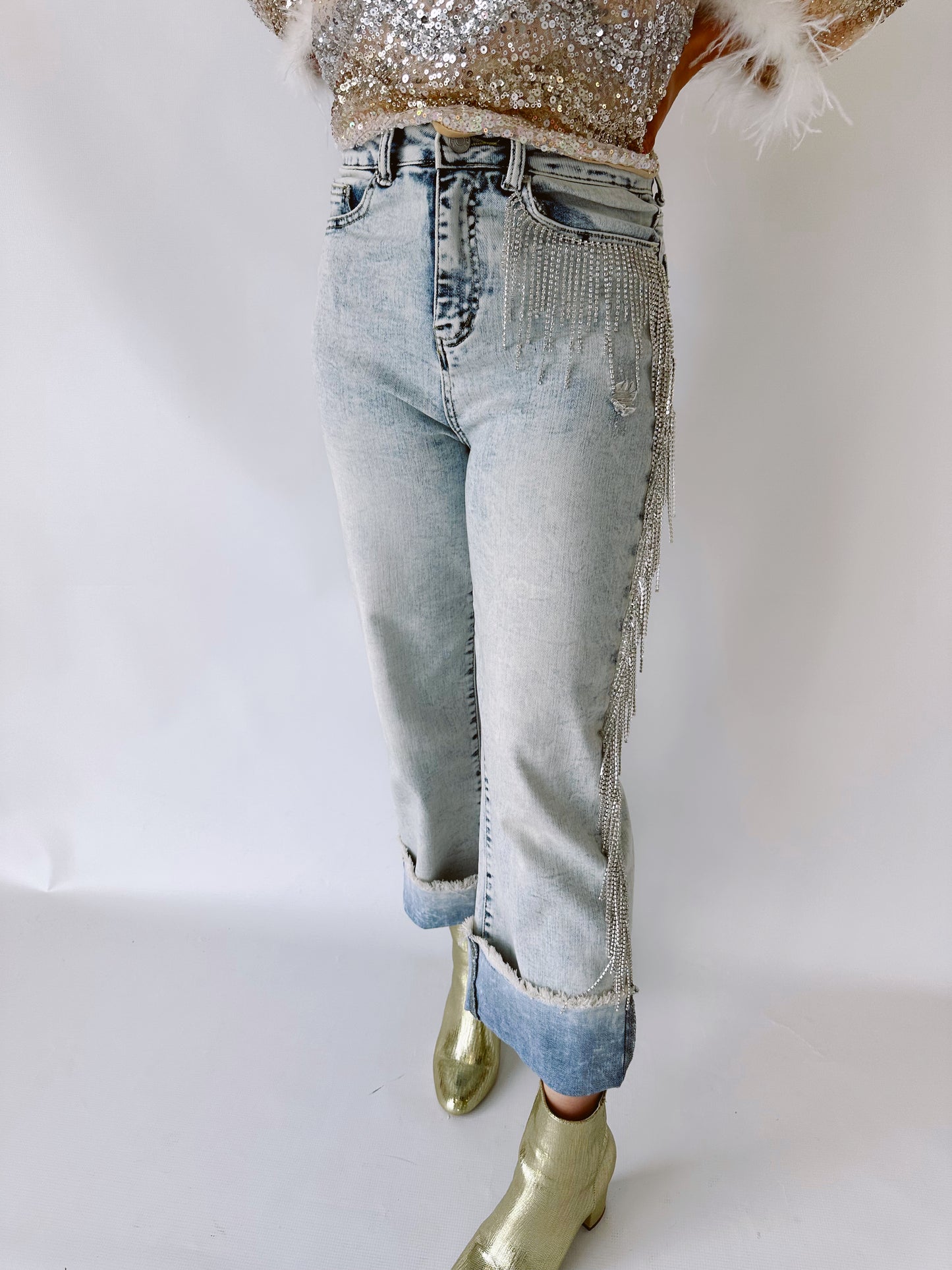 Shine Bright Denim Jeans